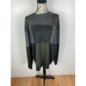 Mens Hagger Clothing square patterned soft lightweight sweater